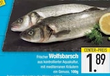 Frischer Wolfsbarsch im EDEKA Prospekt Frischer Wolfsbarsch von im aktuellen EDEKA Prospekt für 1,89 €