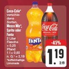 Coca-Cola oder Fanta Angebote von Coca-Cola bei EDEKA Coburg für 1,19 €