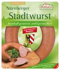 Nürnberger Stadtwurst im Angebot bei REWE in Ansbach Nürnberger Stadtwurst Angebote von Ponnath bei REWE Ansbach für 3,19 €