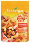 Mix de fruits secs sucré salé - SEEBERGER - Super U à Besançon Mix de fruits secs sucré salé - SEEBERGER en promo chez Super U Besançon à 1,80 €