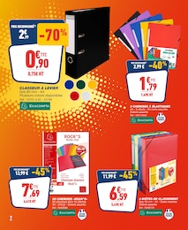 Prix et réduction Vêtements dans le prospectus Bureau Vallée en cours Offre Vêtements dans le catalogue Bureau Vallée du moment à la page 2