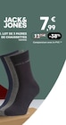 Lot de 3 paires de chaussettes homme - JACK & JONES dans le catalogue Sport 2000