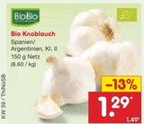 Aktuelles Knoblauch Angebot bei Netto Marken-Discount in München ab 1,29 €