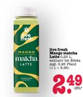 Mango matcha Latte Angebote von live fresh bei E center Weinheim für 2,49 €