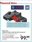 Starter-Set GBA 18V 4.0Ah + GAL 18V-40 Professional von Bosch im aktuellen Hellweg Prospekt