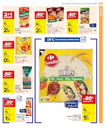 Offre Wraps dans le catalogue Carrefour du moment à la page 65