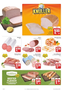Fleisch im EDEKA Prospekt "Wir lieben Lebensmittel!" mit 38 Seiten (Erlangen)
