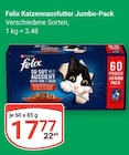Aktuelles Katzennassfutter Jumbo-Pack Angebot bei GLOBUS in Salzgitter ab 17,77 €