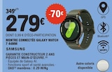 Montre Connectée Galaxy Watch 7 44MM - Samsung en promo chez E.Leclerc Nancy à 279,00 €