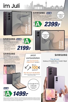 Handy im expert Prospekt "SAMSUNG Highlights im Juli" mit 6 Seiten (Berlin)