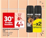 DÉODORANT ATOMISEUR - AXE dans le catalogue Auchan Supermarché