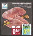 Schweineschnitzel bei EDEKA im Seßlach Prospekt für 0,59 €