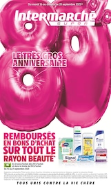 Catalogue Intermarché à Séné cette semaine, valable du 16/09/2025 au 28/09/2025 Prospectus Intermarché à Séné, "LE TRÈS GROS ANNIVERSAIRE", 48 pages de promos valables du 16/09/2025 au 28/09/2025