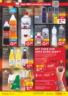 Coca Cola im Netto Marken-Discount Prospekt "Aktuelle Angebote" mit 51 Seiten (Emden)