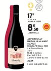AOP Brouilly - MAISON JEAN MARC AUJOUX en promo chez Intermarché Super AOP Brouilly - MAISON JEAN MARC AUJOUX dans le catalogue Intermarché Super