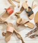 Mules femme en promo à 7,90 € chez Hyper U Mules femme dans le catalogue Hyper U