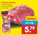 Schweine-Nacken bei Netto Marken-Discount im Bietigheim Prospekt für 5,79 €