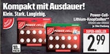 Power-Cell Lithium-Knopfzellen CR2025 von Gut & Günstig im aktuellen EDEKA Prospekt für 2,99 €