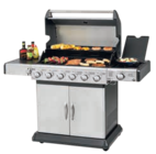 Aktuelles DELUXE EDELSTAHL-GASGRILL Angebot bei Marktkauf in Ulm ab 299,99 €