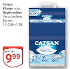 Klump- oder Hygienestreu im Angebot bei GLOBUS in Nettetal Klump- oder Hygienestreu Angebote von Catsan bei GLOBUS Nettetal für 9,99 €