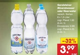 Mineralwasser oder Nearwater Angebote von Gerolsteiner bei Netto Marken-Discount Bremen für 0,99 €