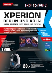 Aktueller MediaMarkt Saturn Berlin Prospekt "XPERION BERLIN UND KÖLN" mit 12 Seiten
