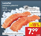 Lachsfilet Angebote bei Netto Marken-Discount Weiden für 7,99 €