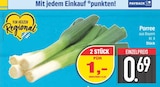 Porree bei E center im Regen Prospekt für 0,69 €