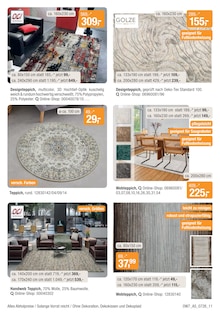 Teppich im Opti-Wohnwelt Prospekt "Hot Sommer Sale" mit 48 Seiten (Bremerhaven)