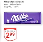Tafelschokolade im Angebot bei GLOBUS in Pirmasens Tafelschokolade Angebote von Milka bei GLOBUS Pirmasens für 2,99 €
