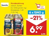 Hundenahrung Angebote von Sancho bei Netto Marken-Discount Iserlohn für 1,49 €