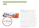 Schmerzgel forte 23,2 mg/g bei LINDA im Lengede Prospekt für 