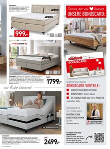 Matratze im aktuellen Möbel Wallach Prospekt (Hildesheim) Matratze im Möbel Wallach Prospekt "VOLLER SERVICE - HALBER PREIS" mit 8 Seiten (Hildesheim)
