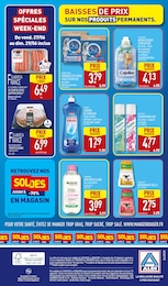 Prix et réduction Cajoline dans le prospectus Aldi en cours Offre Cajoline dans le catalogue Aldi du moment à la page 44
