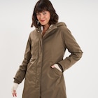 Parka 3-en-1 avec capuche amovible marron foncé femme en promo chez La Halle Parka 3-en-1 avec capuche amovible marron foncé femme dans le catalogue La Halle