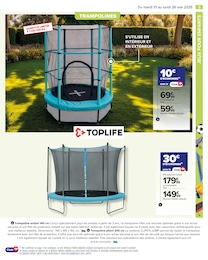 Offre Trampoline dans le catalogue Carrefour du moment à la page 5