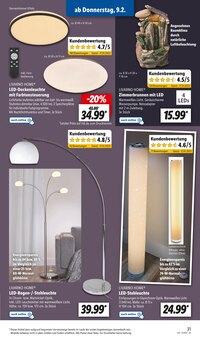 Brunnen Angebot im Lidl Prospekt, gültig von 06.02.2023 bis 11.02.2023 Brunnen Angebot im aktuellen Lidl Prospekt auf Seite 33