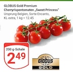 GLOBUS - Cherryrispomaten „Sweet Princess“ Angebot im Prospekt Cherryrispomaten „Sweet Princess“ bei GLOBUS im Prospekt "" für 2,49 €