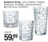 Becherset 18-tlg. Angebote bei Opti-Wohnwelt Bremerhaven für 59,99 €