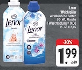 Aktuelle Lenor Angebote bei EDEKA in Leipzig Aktuelles Weichspüler Sensitiv Angebot bei EDEKA in Leipzig ab 1,99 €