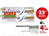 Promo Dentifrice Triple Action à 4,59 € dans le catalogue U Express à Auzouville-sur-Ry