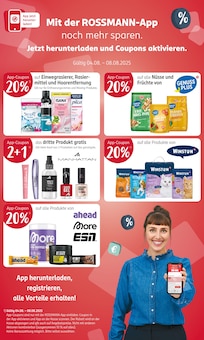 Katzenstreu Angebot im aktuellen Rossmann Prospekt auf Seite 18