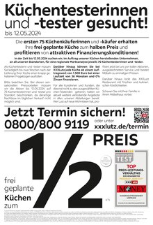 XXXLutz Möbelhäuser Prospekt Linkenheim-Hochstetten "RED SHOPPING WEEK" mit 16 Seiten