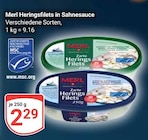 Heringsfilets in Sahnesauce Angebote von Merl bei GLOBUS Saarbrücken für 2,29 €