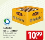 Pils im Angebot bei famila Nordost in Diepholz Pils Angebote von Herforder bei famila Nordost Diepholz für 10,99 €