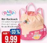 Bär-Rucksack im Angebot bei Kaufhaus Stolz in Bremerhaven Bär-Rucksack Angebote von BABY born bei Kaufhaus Stolz Bremerhaven für 9,99 €
