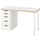 Schreibtisch weiß anthrazit/weiß Angebote von LAGKAPTEN / ALEX bei IKEA Lahr für 96,98 €