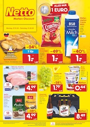 Netto Marken-Discount Prospekt "Aktuelle Angebote" für Pforzheim, 56 Seiten, 27.01.2025 - 01.02.2025