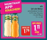 Aktuelles Saft oder Nektar Angebot bei Marktkauf in Fürth ab 1,11 €