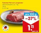 Aktuelles Falsches Filet vom Jungbullen Angebot bei Netto Marken-Discount in Augsburg ab 1,11 €